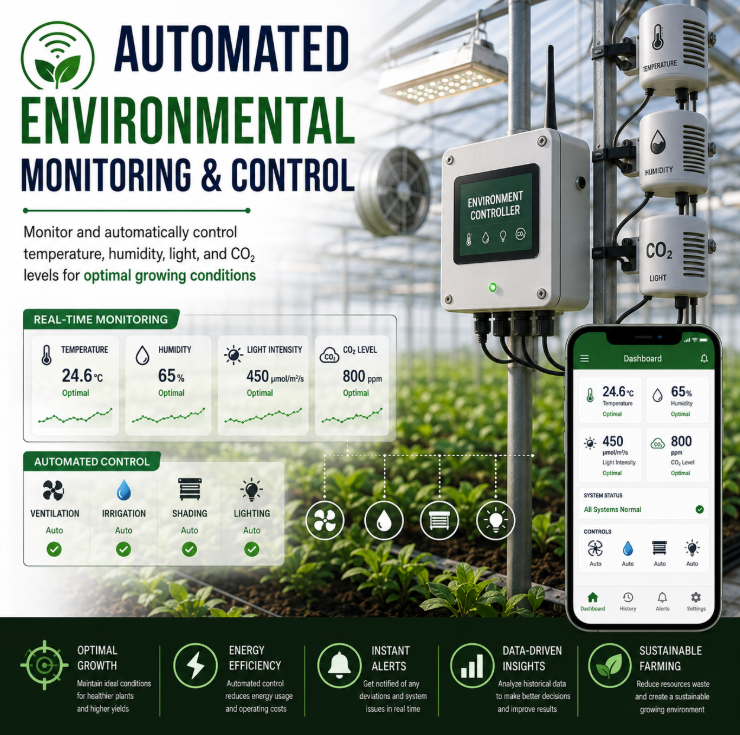 solution automated environmental monitoring and control