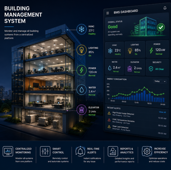 solution building management system (bms)