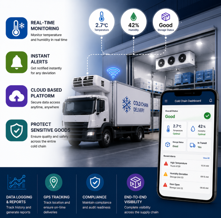 solution cold chain monitoring
